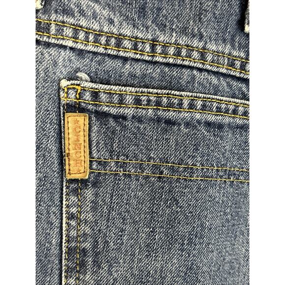 Cinch Men's Green Label Rigid Dark Stone Jeans Size 38 Blue Western Relaxed - Picture 3 of 10
